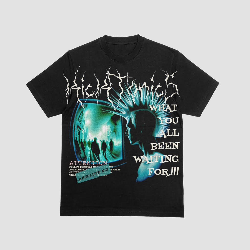Kicktronics Cyberpunk Revolution Tee (Black)